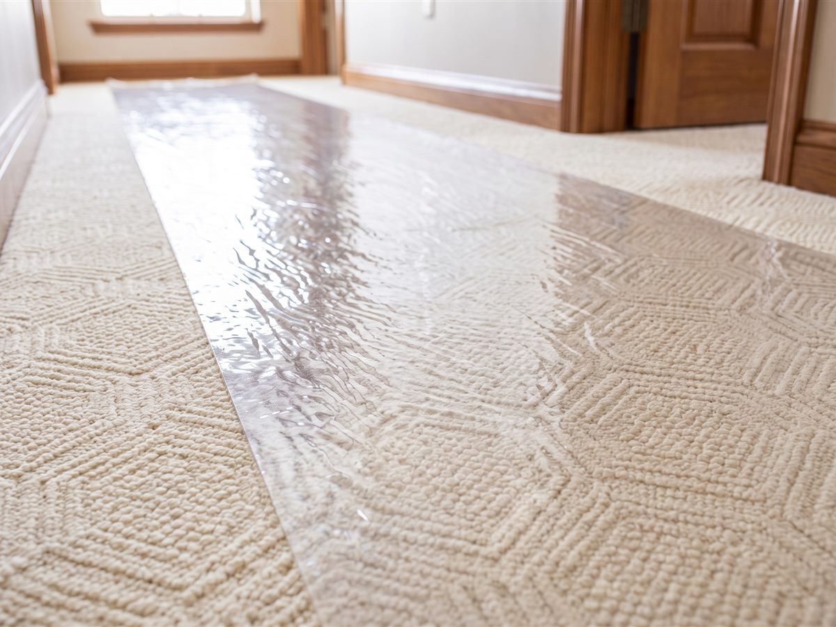 Floor protection covering